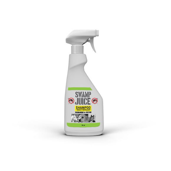 32OZ Bottle Swamp Juice Horse Shampoo with Insect Repellent