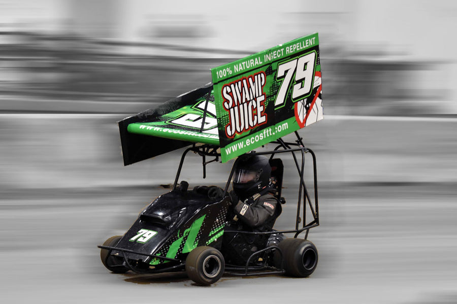 SwampJuice Sponsors Active Duty Air Force Racer
