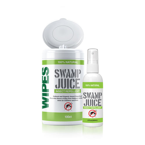 SwampJuice Wipes 160 CT- BUY ONE WIPE, GET ONE 2oz Spray FREE!