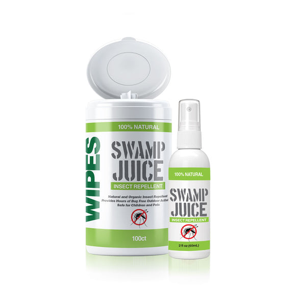 SwampJuice Wipes - BUY ONE WIPE, GET ONE 2oz Spray FREE!